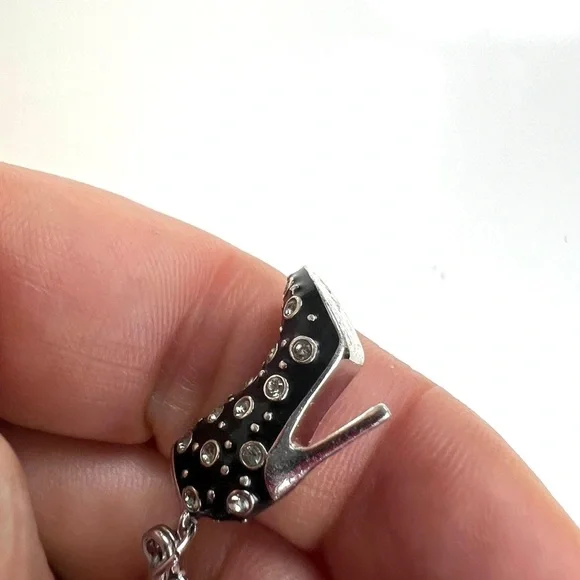 Swarovski Black Stiletto Charm - Picture 5 of 15